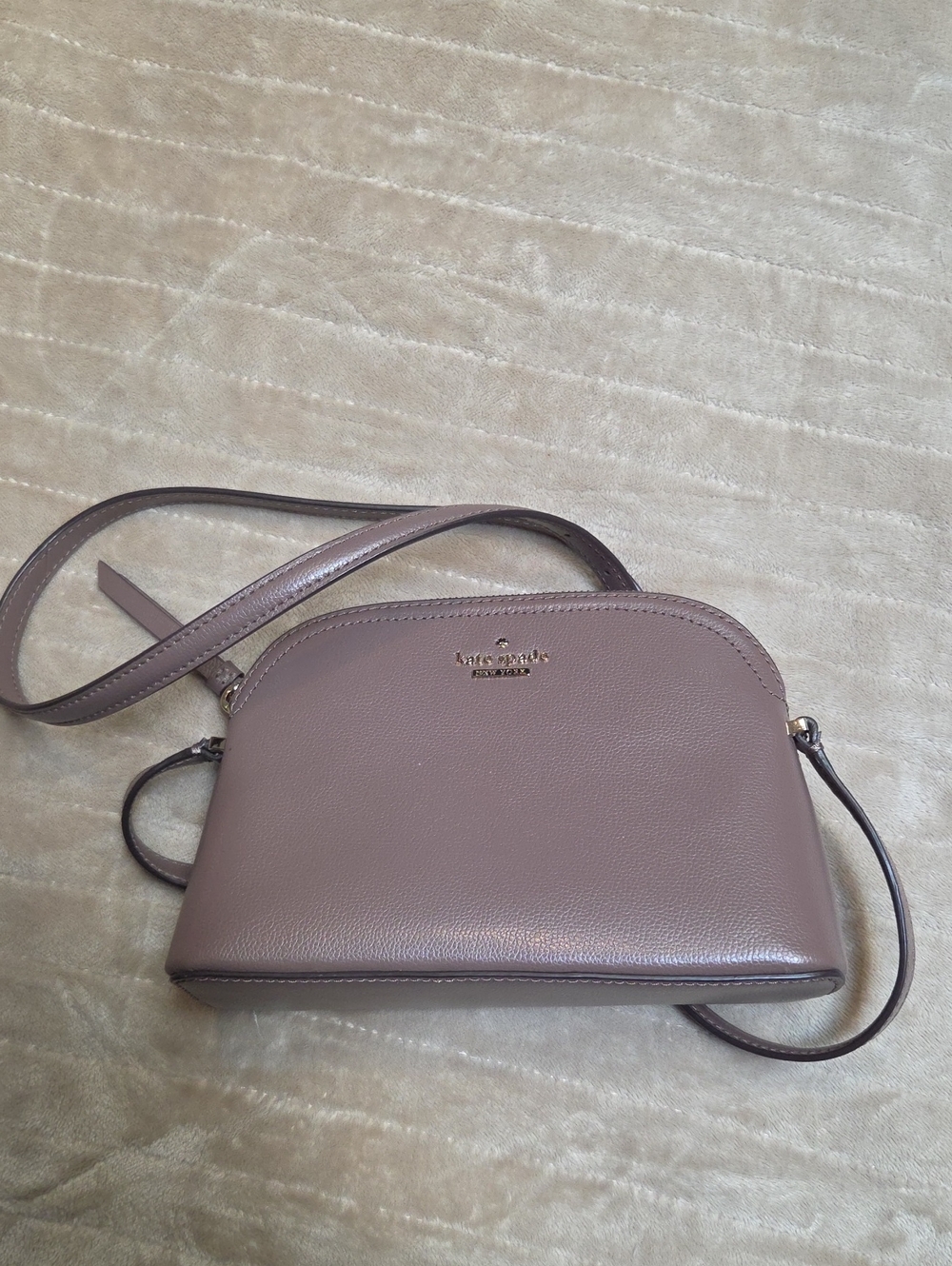 kate spade Dusty Mauve Leather Crossbody Bag
